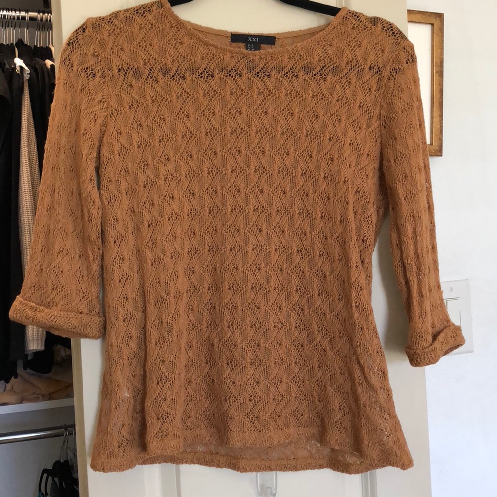 Knit Mustard Sweater